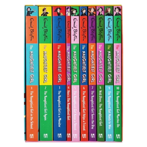 Enid Blyton The Naughtiest Girl 10 Books Collection Box Set – Rainbow ...