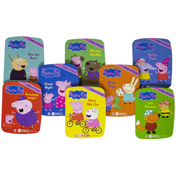 Peppa Pig: Me Reader 8-Book Library and Electronic Reader Sound Book Set [With Electronic Reader] [Book]