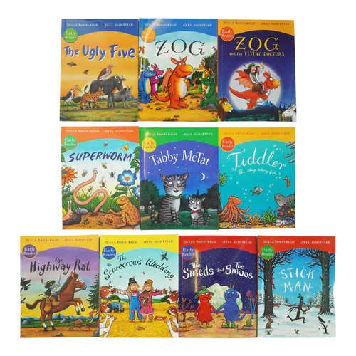 Julia Donaldson Early Readers 10 Books Collection Set – Rainbow Education